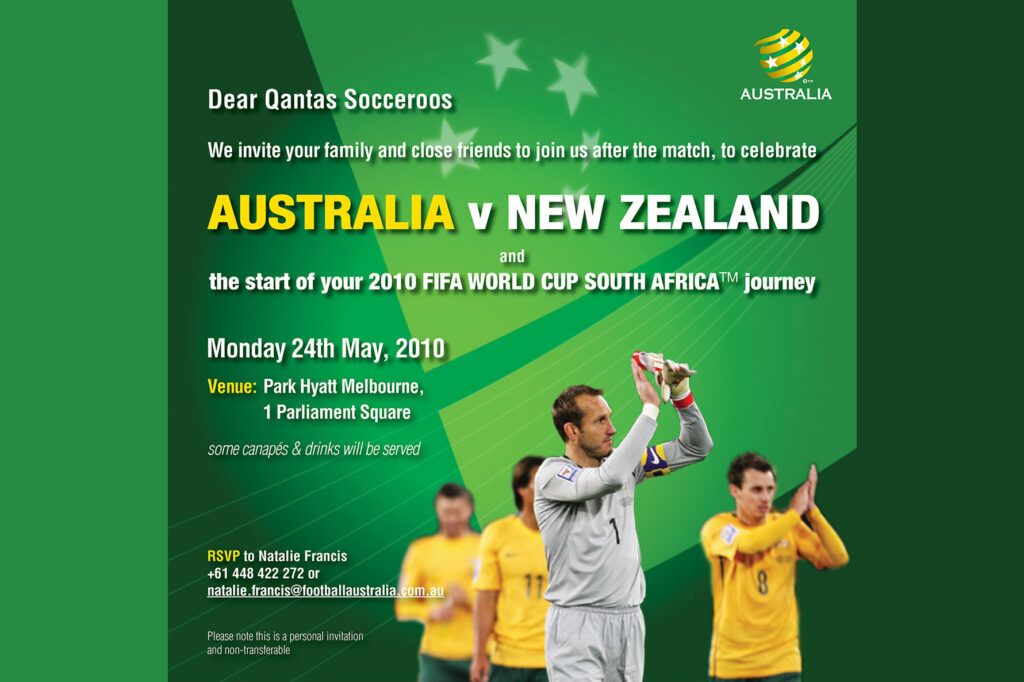 Socceroos invite