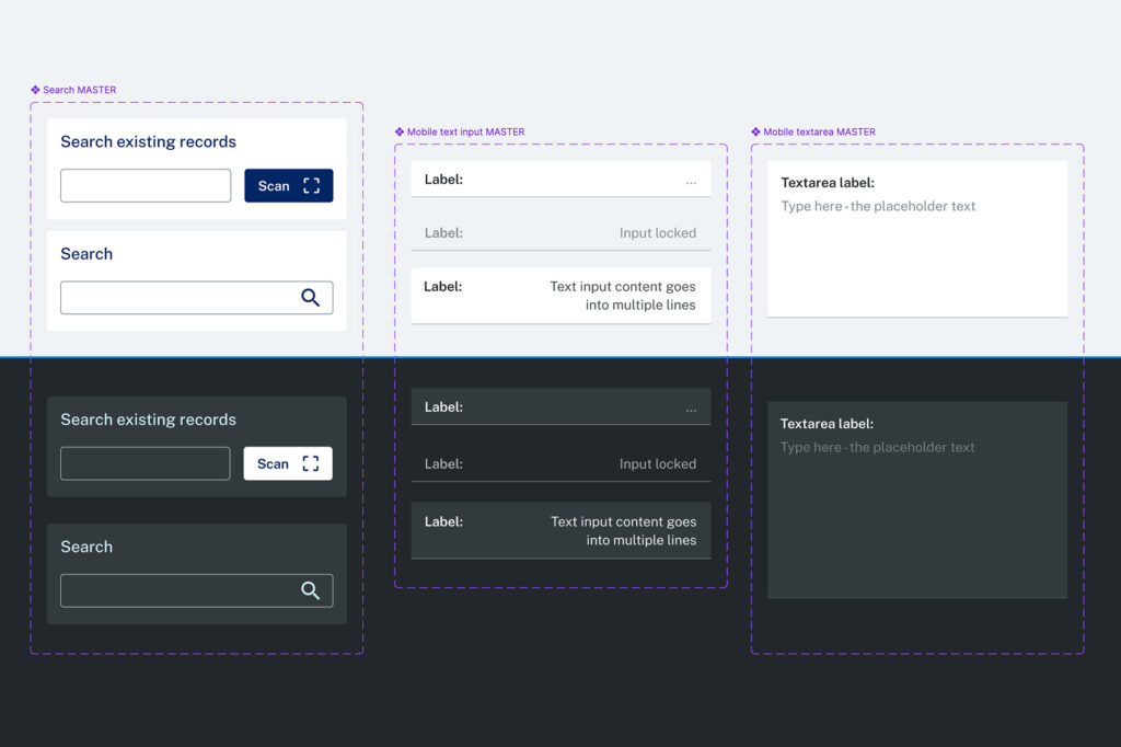 Search component